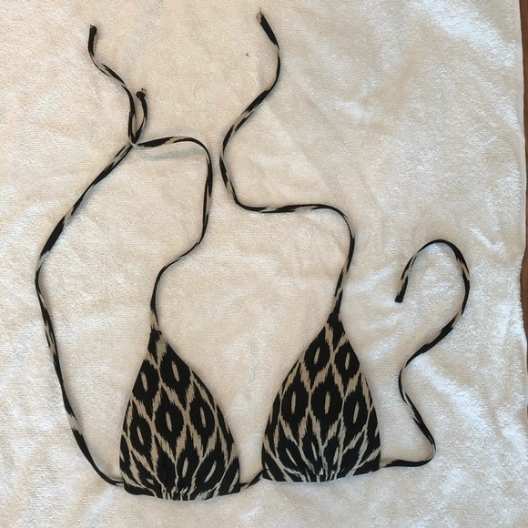 Robin Piccone Animal Print Swimsuit Top Size S - Picture 4 of 15